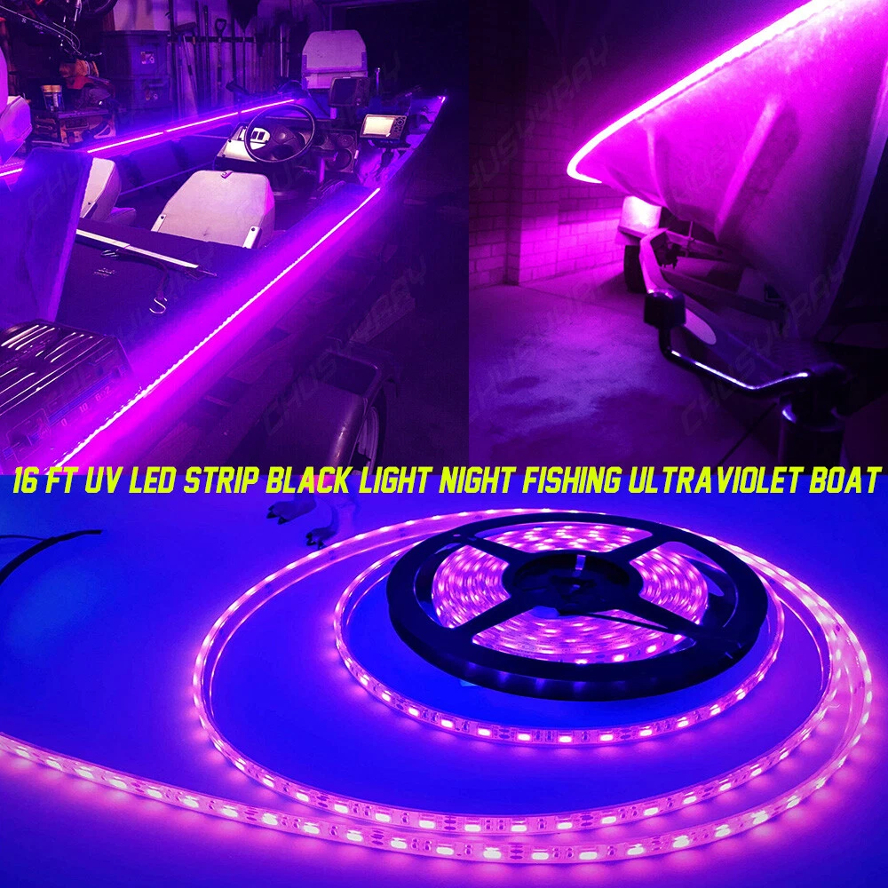 Purple waterproof 2024 led strip lights