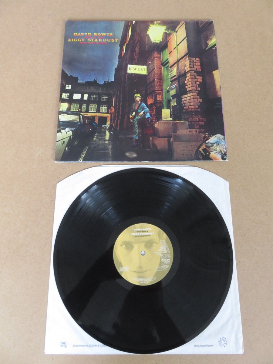 David Bowie 1990 LP Ziggy Stardust Remasters Gatefold Bonus