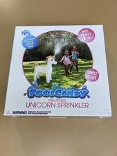 inflatable Unicorn Sprinkler over 3ft tall White Free Shipping NEW PoolCandy