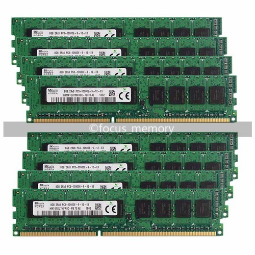 DDR3 8GB 1333MHZ PC3-10600E 1.5V ECC Unbuffered UDIMM Memory for Workstation lot - Picture 5 of 9