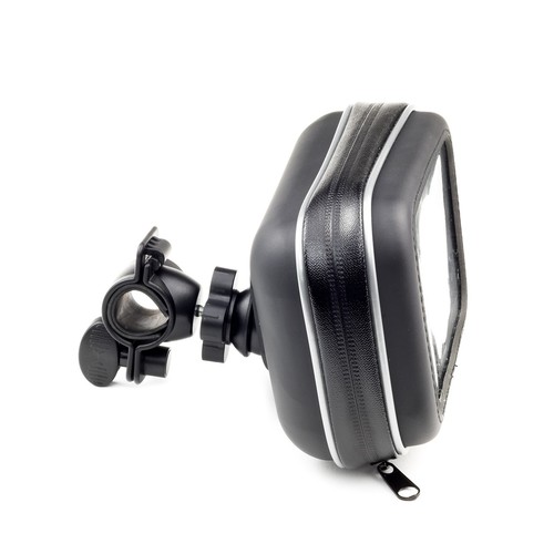 Motorcycle Handlebar Mount & Waterproof Case For Garmin Zumo 660 LM 350 LM GPS - Picture 2 of 7