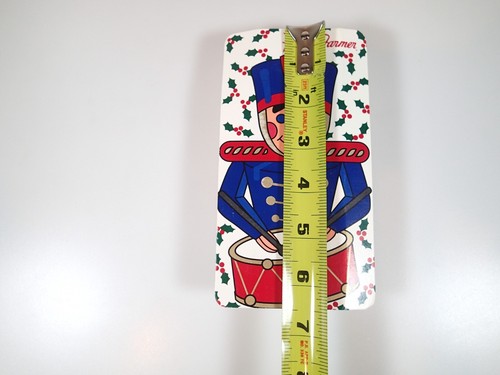 Used Vintage Empty Franny Farmer Christmas Drummer Boy Nutcracker Candy Box - Picture 4 of 5