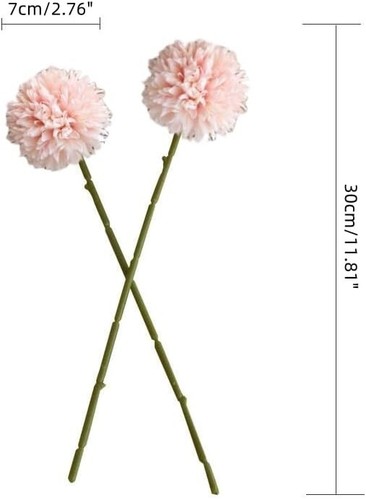 Artificial Flowers Chrysanthemum Ball Flowers Bouquet 10pcs Present for Impor... - Picture 5 of 8