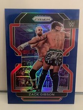 ZACK GIBSON #167 -   2022 PANINI WWE PRIZM - BLUE PARALLEL /199