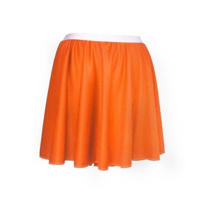 burnt orange skater dress