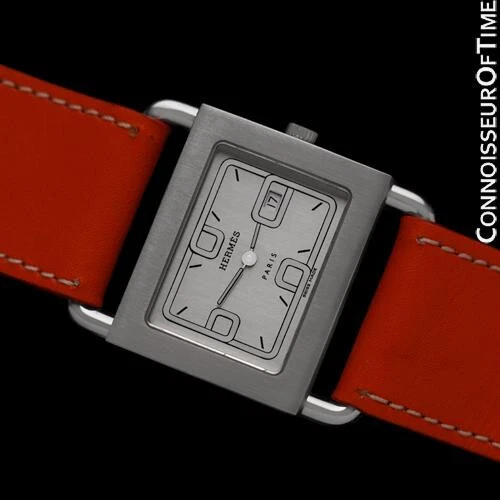 HERMÈS Orologio HERMES BARENIA acciaio inox donna quarzo come nuovo con garanzia