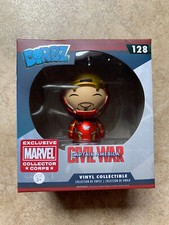 DORBZ! Civil War Iron Man 128 - Figura Vinilo Exclusiva Marvel Collector Corps