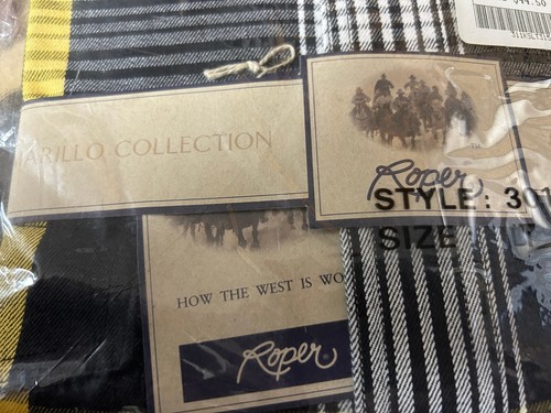 VINTAGE ROPER WESTERNHEMD (BRANDNEU) (GRÖSSE LARGE TALL) - Bild 4 von 6