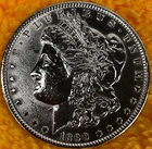 1890-P Morgan Silver Dollar Absolutely Supper Nice Fine Detail 113