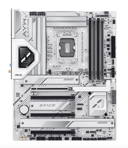 Intel Core Ultra 7 265K Asus Z890 AYW Gaming WiFi Motherboard GSkill S5 64GB RAM - Picture 6 of 10