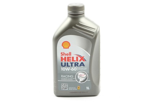 Shell Helix Ultra 10W-60 Motoröl – 5 Liter, Vollsynthetisch, API SN, Für Sportmotoren & Hochleistung