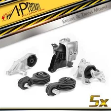 A-Premium 5x Auto trans Engine Motor & Transmission Mount for Honda CR-V 15-16