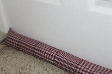 Door draft stopper, window door snake, draft stoppers cover UNFILLED.