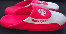Ohio State Buckeyes COMFY Slip On Slippers UNISEX men's 9-10.5 women's 10-11.5