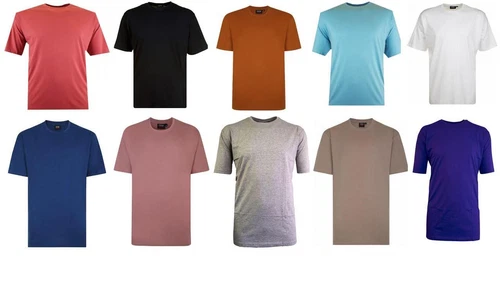 Espionage Premium Cotton Crew Neck Tee Shirt (0150)  Size 2XL - 8XL, 14 Colours