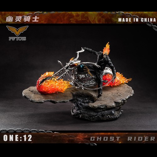 PWTOYS PW2022 1/12 Ghost Rider Action Figure Purgatory Platform Accessories - Picture 2 of 7