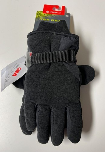 Boy's Tek Gear Microfleece Gloves Size S 4-7 or M/L 8-20 NEW Thinsulate - Picture 6 of 8