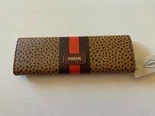 NEW Fossil SWL2532253 Sofia Sunglass URBAN CHEETAH PRINT BROWN 24