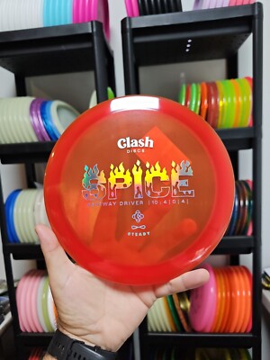 Clash Discs Steady Spice Red 175g Disc Golf Driver 