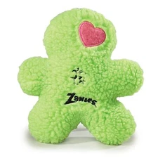 Zanies Embroidered Berber Boy Dog Toys, Green