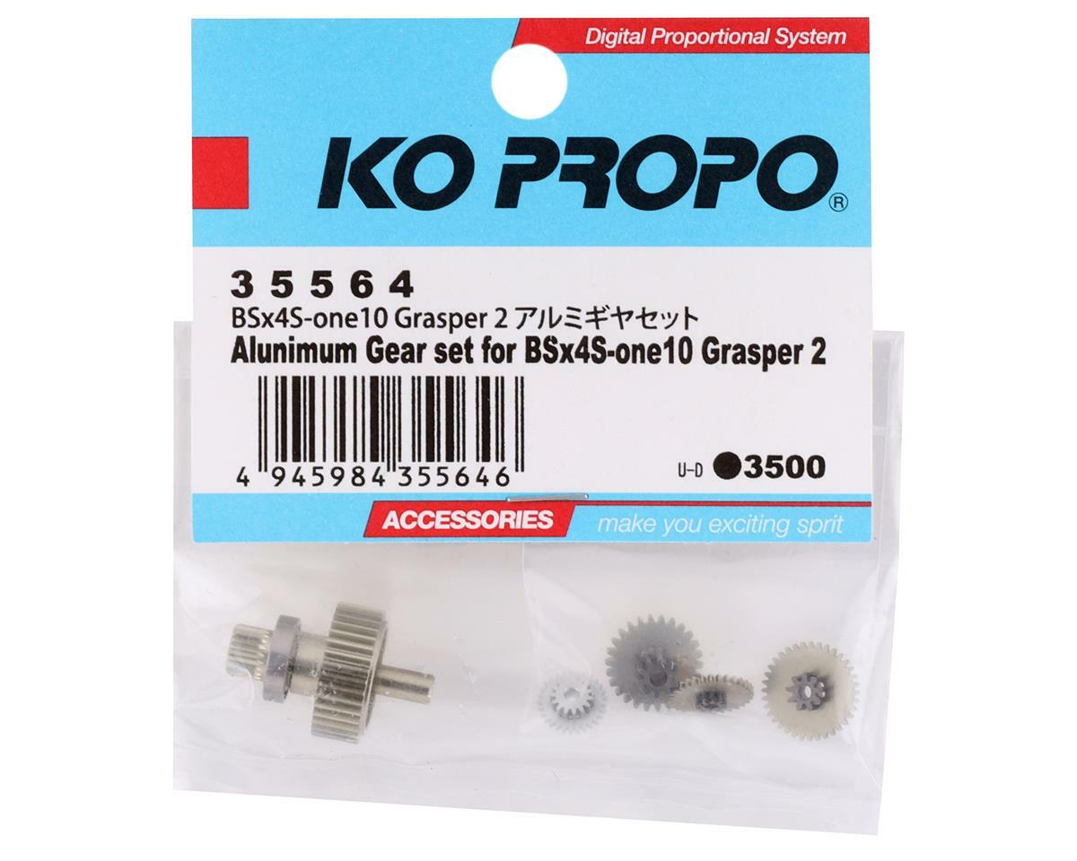KO Propo BSx4S-one10 Grasper2 Aluminum Gear Set [KOP35564
