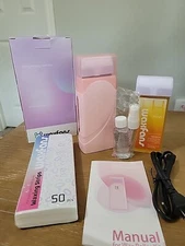 Roll on Wax Kit, Waxfans Wax Roller Kit for Hair Removal New!! Open Box.