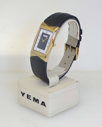 YEMA BY SEIKO TANK WATCH (YE 431) SMALL MENS OR WOMAN'S QUARTZ ULTRA THIN *RARE* - Picture 2 of 5
