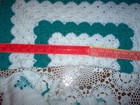 Hand crochet 6 pc preemie/doll  layette,  easy on/off — photo 2