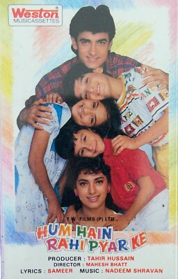 Hum Hain Rahi Pyar Ke ~ Bollywood Hindi Cassette ~ WESTON ~ NADEEM SHRAVAN RARE