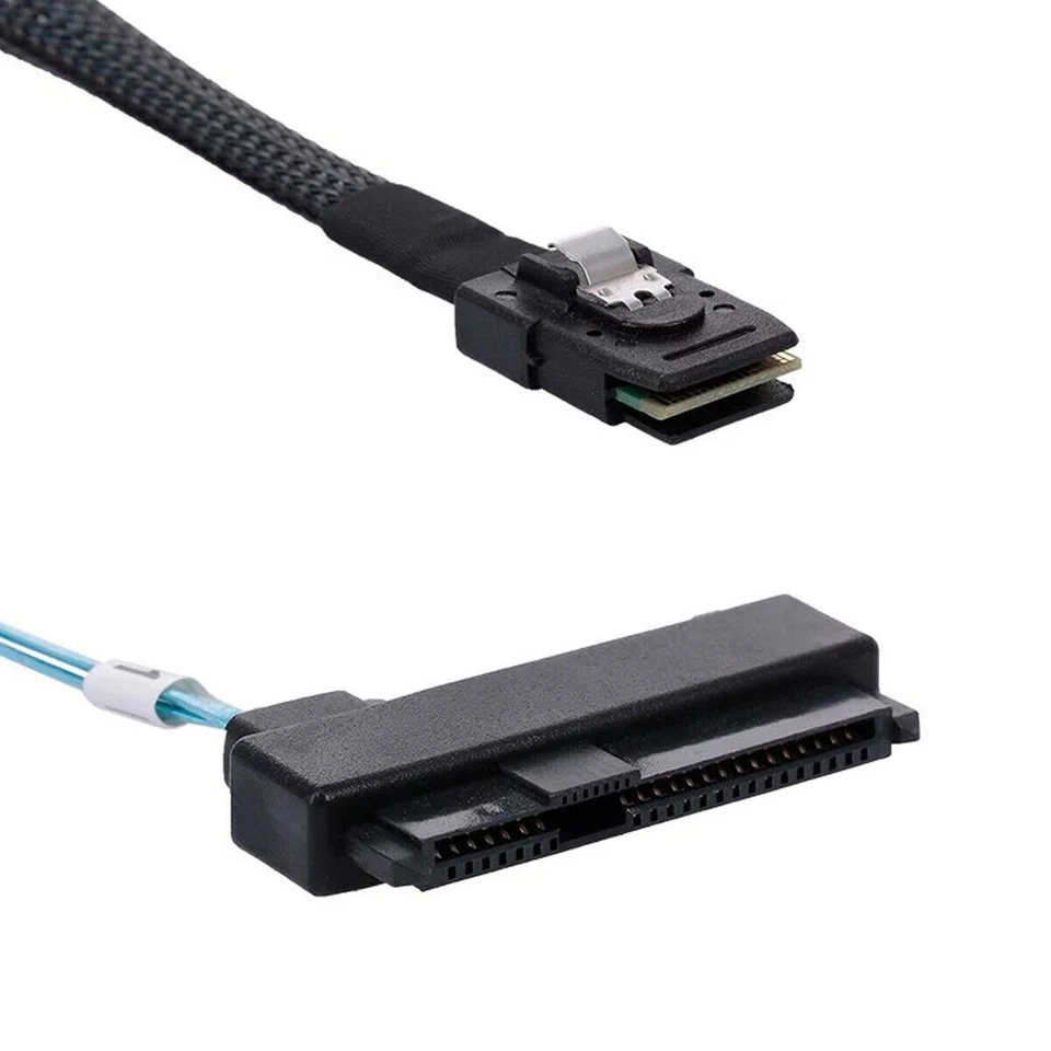 Xiwai Internal 36Pin Mini SAS SFF-8087 Host to 4 SFF-8482 SAS Hard Disk Cable - Image 4 of 4