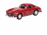 26063 Schuco 1:87 Mercedes-Benz 300 Sl Coupé Rot