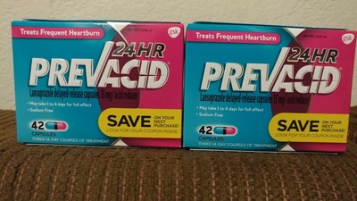 Prevacid 24hr 42 capsule 2-pack(84 total) EXP 07/21 through 03/22 | eBay