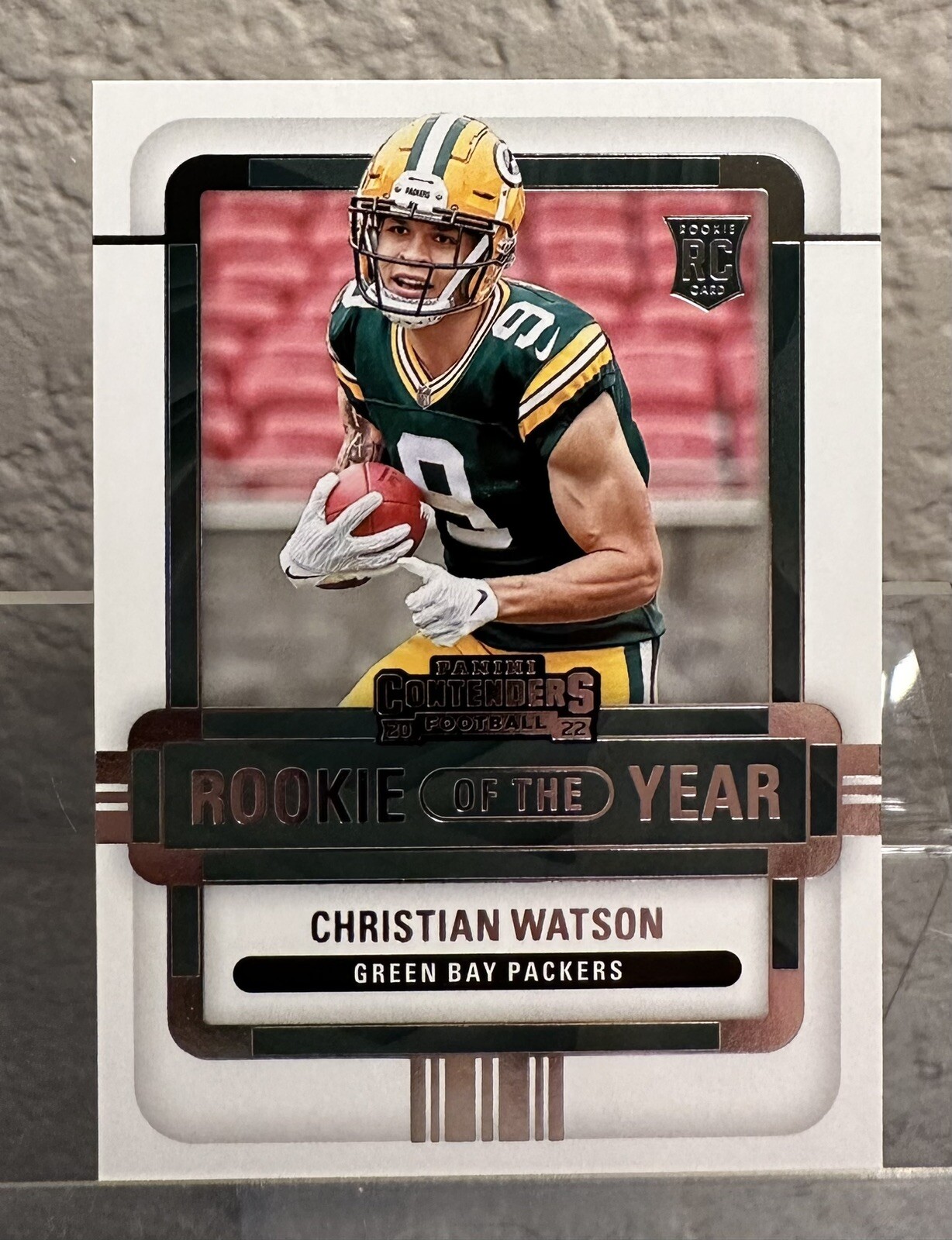 2022 Panini Contenders - Rookie of the Year Contenders #ROY-CWA Christian Watson