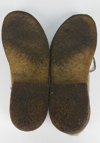 Polo Ralph Lauren Herren 13 Chukka Stiefeletten Hellbraun Wildleder Kreppsohle Loden Schuhe - Bild 6 von 12