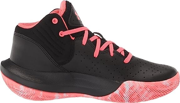 Under Armour PS Jet '21 Unisex Basketball Shoe Black/Pink/Noir