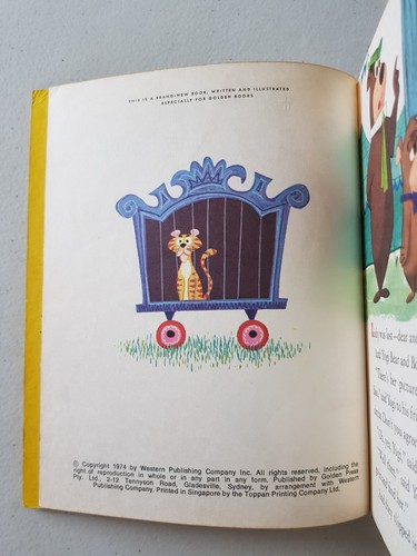Little Golden Book - Hanna-Barbera Hey There - It's Yogi Bear! 1974 HC - Bild 5 von 5