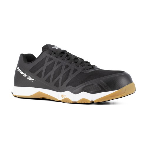 ZAPATO DEPORTIVO REEBOK SPEED TR WORK HOMBRE NEGRO/BOTAS DE GOMA RB4450 - TODAS LAS TALLAS NUEVO - Imagen 3 de 5