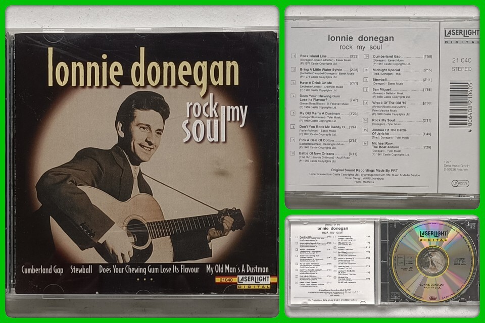 Lonnie Donegan - Rock My Soul - Music CD.