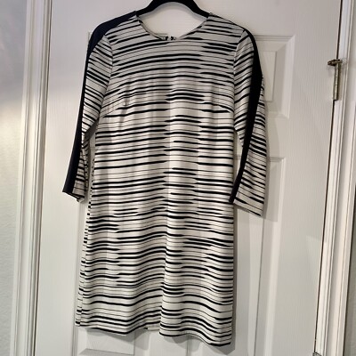 armani black and white dress 2010s Giorgio Armani Black Knit Dress – Style & Salvage main image 1