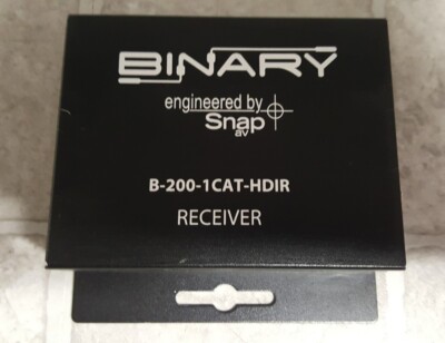 Binary B-200-1CAT-HDIR Transmitter Only Engineered by Snap AV 