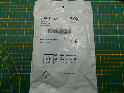 1x  Sick Optic Elec VT18-2T2132 P. PROX. SENS. ENERG. 6022096
