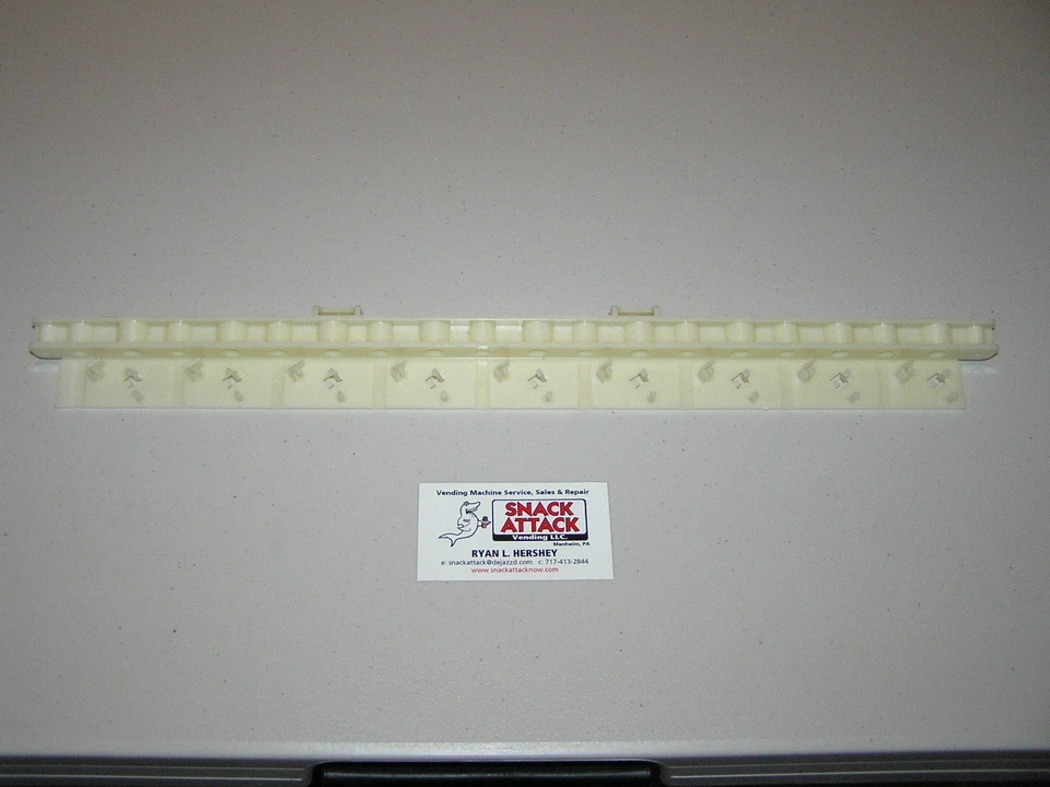 DIXIE NARCO 276E,501E & 600E SODA VENDING MACHINE 6, 7, 8, 9 SELECT SWITCH BAR