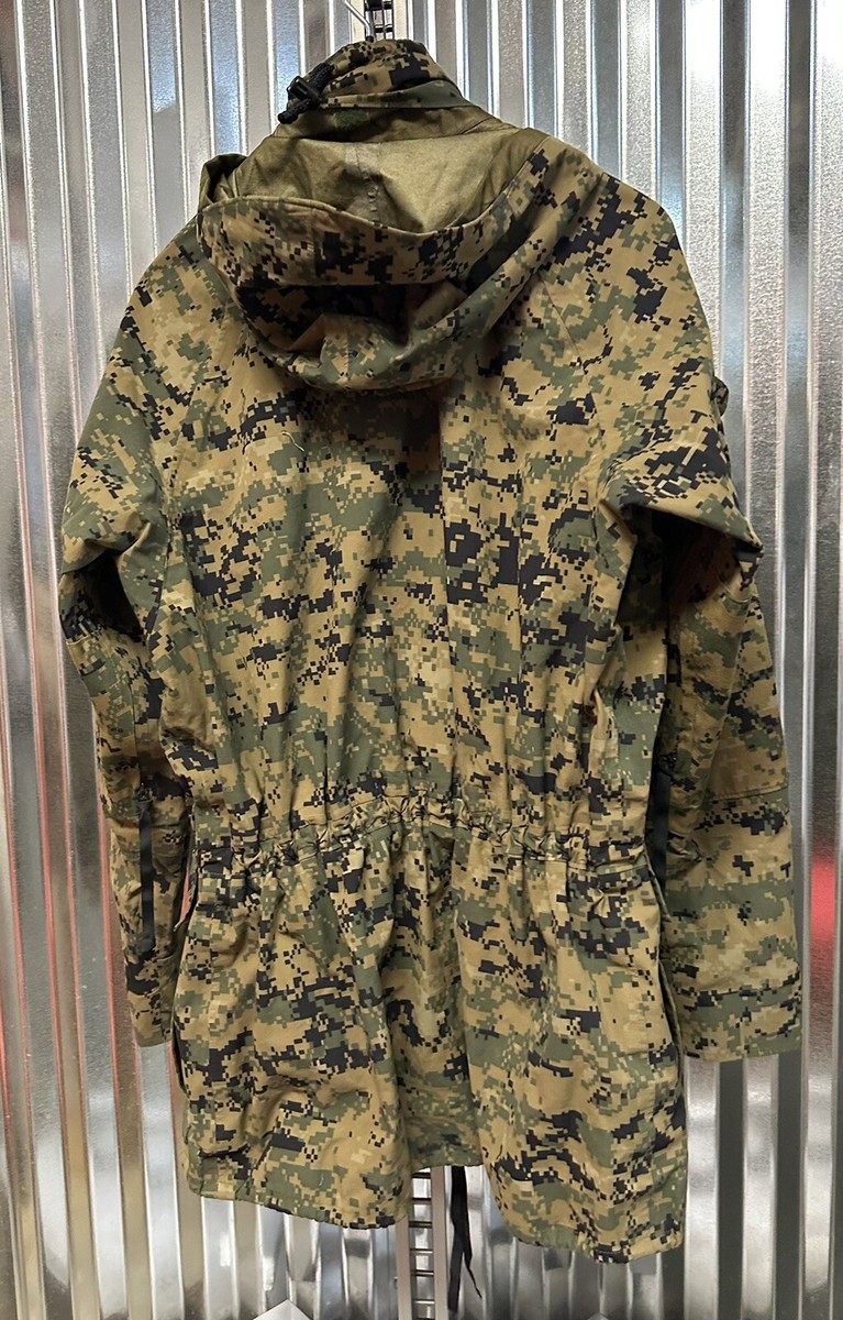 USMC GoreTex Jacket APEC Parka MARPAT Woodland Camouflage USMC GoreTex Jacket APEC Parka MARPAT Woodland Camouflage