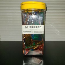 2-D GEOFIGURES -GEOMETRIC SHAPES by Educators Outlet- 109621 Like-N
