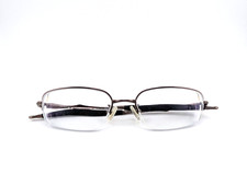 Oakley Eyeglasses Frames Only, Sculpt 4.1, 52-18-142, Brushed Chrome Brown 