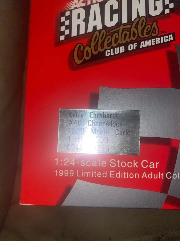 Kerry Earnhardt, Monte Carlo 1999. Channellock. NASCAR Action Racing Foto 2 de 4