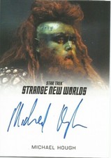 Star Trek Strange New Worlds S1 Trading Cards Autograph Michael Hough