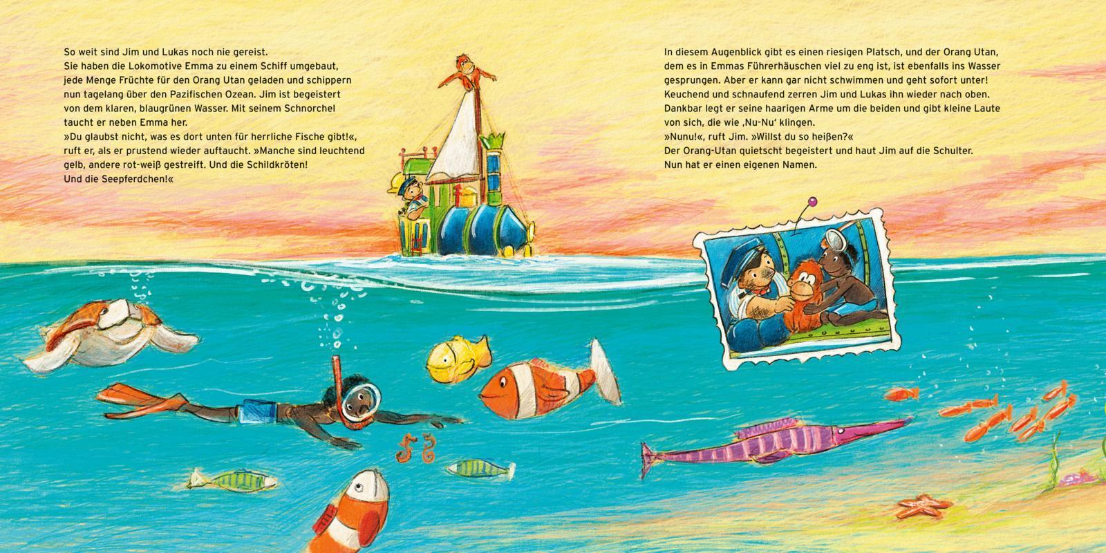 Thumbnail - Jim Knopf: Jim Knopf Und Die Spuren Dschungel, Michael Ende