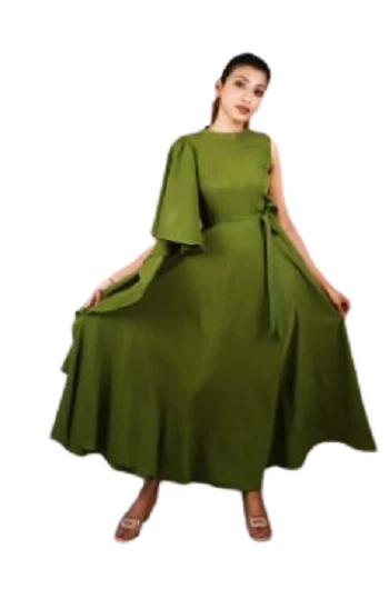 Western gown look cheap