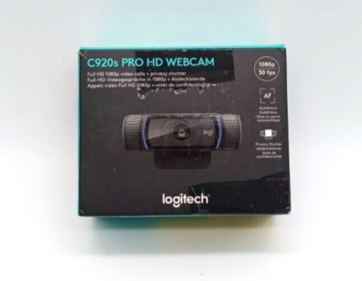 Logitech C920s Pro HD-Webcam - Schwarz (960-001252)